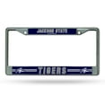 thumbnail image 4 of Jackson State Tigers Chrome Metal License Plate Frame - Set of 2 Frames, 4 of 6