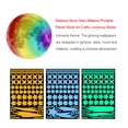 thumbnail image 2 of Matsuzay 589 Pieces Luminous Sticker Fluorescent Wallpapers Crafts DIY Planet Self-adhesive Background Meteors Arrangement Decals Glowing Type3 NO3 Matsuzay HA062013-00, 2 of 6