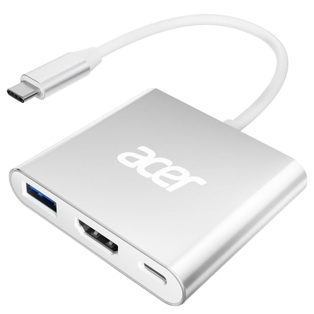 Adaptador USB-C a HDMI Acer Type C a HDMI 4K con PD de 100 W