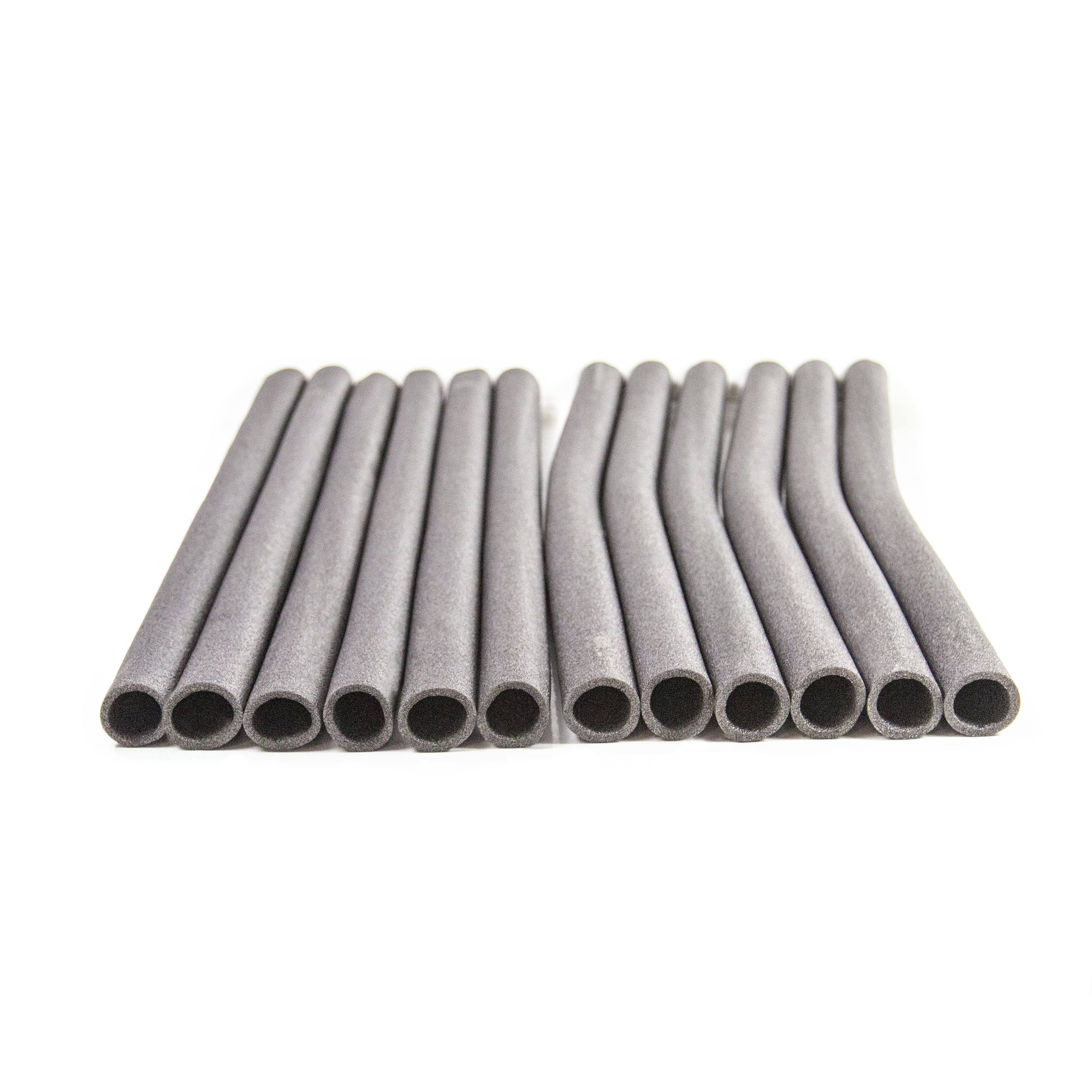 Skywalker Trampolines Replacement Enclosure Foam Sleeves (Set of 12) - Grey Protective Padding Covers for Safety Net Poles