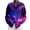 ZG Dark Purple, variant on Mens Shirts Plus Size Galaxy Digital Print Lapel Long Sleeve Button Down Blouse Loose Casual Fall Tops Dark Purple L