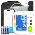 thumbnail image 1 of Tensiómetro Bluetooth Greater Goods, tensiómetro de brazo con brazalete ajustable de 8,7 a 16,5 pulgadas, compatible con aplicaciones iOS y Android, portátil con estuche de transporte., 1 of 5