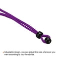 thumbnail image 4 of Uxcell Eyeglass Strap Adjustable Glasses String Holder Men Women Sunglasses Retainer Purple 8 Pack, 4 of 6