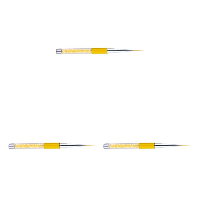 Vogacara Cepillo para uñas, herramienta para pintar uñas, práctico bolígrafo de manicura de mano Simple, accesorios de dibujo, bolígrafos Type1