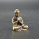 thumbnail image 5 of 3X Mini Estatua de Buda Estatua de Buda de Bronce Budismo Estatua de Buda Sakyamuni de Bronce de Cobre Puro, 5 of 5