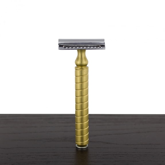 WCS Vintage Collection Razor 88BR, Brass-Closed Comb