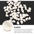 thumbnail image 3 of Pin Backs Rubber Cloud Shape Badge Pin Backs Tie Tacks Butterflies Clutch Pin Cap Keepers Pin Locks Replacement for Crafting 100pcs, 3 of 8