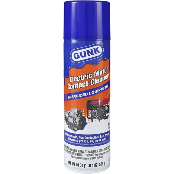 Gunk NM1-12PK Electric Motor Contact Cleaner - 20 oz., (Case of 12)