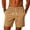 #03 Coffee 【Mix, Match & Rotate: Stock Up on Daily Colors】, variant on Men's Quick Dry Athletic Swim Trunks Shorts, Elastic Waist Zipper Pockets Double-layer, Polyester Lightweight Breathable, Swimming Surfing Hiking Workout, Summer Beach Essentials