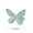 White, variant on Mesh Butterfly Garden Stakes, 3D Outdoor Wedding Decor, Polyester Butterfly Decorations for Party, Garden, Centerpiece, DIY Craft, Assorted Colors, 20 Inch