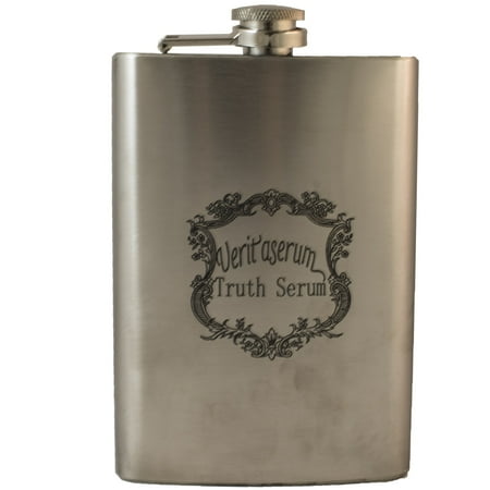 

8oz Veritaserum Flask Laser Engraved