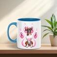 thumbnail image 5 of Faith Love Hope Boxer Breast Cancer Awareness Survivor 11oz Accent Two-tone Mug Boxers Dog Lover Gifts Idea Coffee Tea Cup - 02017, 5 of 5