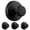 Black, variant on Wreath Hanger for Front Door, Heavy Duty Suction Cup Reef Hook