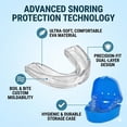 thumbnail image 6 of Mouth Guard for Grinding Teeth at Night, Soft Moldable Night Guards for Teeth Grinding & Clear Mouth Guard for Sleeping 4 Pack, 6 of 8