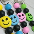thumbnail image 6 of 14mm Silicone Beads, 50PCS Silicone Beads Bulk Abacus Spacer Beads Lentil Focal Cute for Pens Keychain, Beige, 6 of 6
