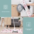 thumbnail image 6 of Pink Breast Cancer and Pioneer Flower Kitchen Rugs Sets Of 3,Kitchen Runner Rugs Non Skid Washable,Decorative Kitchen Floor Mats for Kitchen,Sink,Laundry,17"x30"+ 17"x47" + 17"x59", 6 of 6