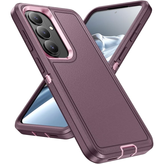 REQO Designed for Samsung Galaxy S26 Plus Case 3 in 1 Military Grade Protective Case Cover Silicone Heavy Duty Rugged Shockproof for Galaxy S26 Plus Phone Case