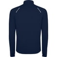 thumbnail image 2 of Roly Mens Estambul Quarter Zip Long-Sleeved Sweatshirt, 2 of 3
