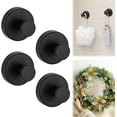 thumbnail image 1 of Ganchos Ventosa De Succión Colgador Toalla Baño Cocina Pared Sin Taladro Para Ventanas Baño Puertas De Cristal Paredes Gancho Con Ventosa (4, Negro), 1 of 4