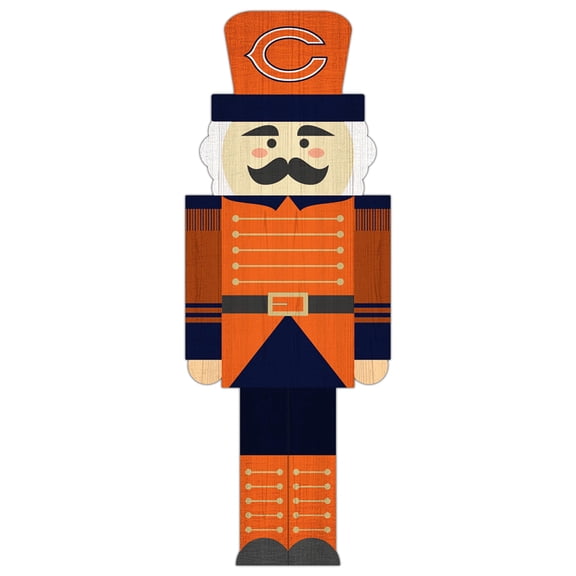 Chicago Bears 31'' Nutcracker Leaner