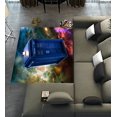 thumbnail image 1 of DEYOU Doctor Who Police Box Area Rugs 3 x 4ft Floor Carpet Mat for Living Dinning Room Bedroom Kitchen Hallway Office Decor, 1 of 6