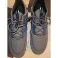 thumbnail image 1 of Adi-das Cloudfoam Racer Mens Gray/ Blue Shoes Size 10.5, 1 of 6