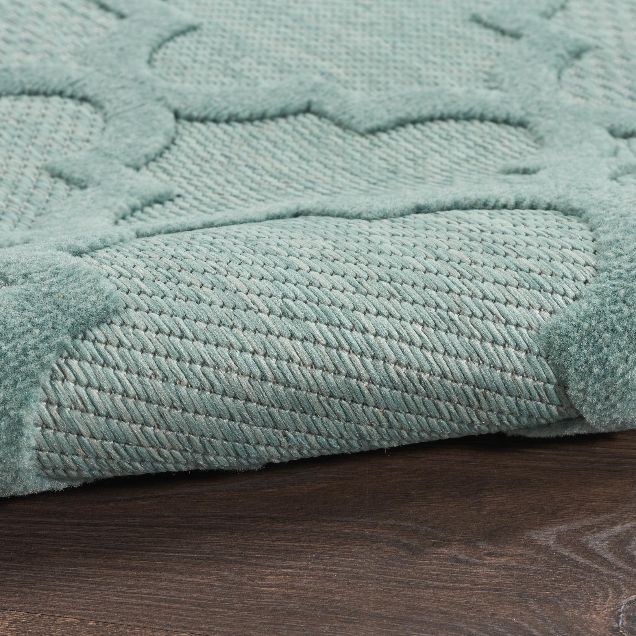 Nourison Easy Care 2' x 6' Aqua Teal Outdoor Rug