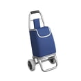 thumbnail image 1 of Carro de  de mano con ruedas de mano ligera Plegable de gran capacidad Ruedas de espuma azul Zulema carrito de compras, 1 of 8