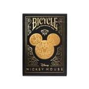 Disney Mickey Mouse Inspired Black and Gold Playing Cards