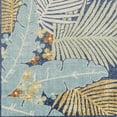 thumbnail image 4 of Livabliss Outdoor Rugs, 7x9 Bodrum Coastal Tan Area Rug for Patio, Porch, Deck, Backyard, Waterproof Indoor Outdoor Carpet (6'11" x 9'), 4 of 7