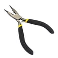 thumbnail image 2 of Small for Precision Craft Jewellery Bent Flat Nose Side Round End cut Pliers, 2 of 8