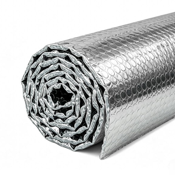 Double Bubble Reflective Foil Insulation, 24in x 6.56ft/2m – Heavy-Duty Aluminum Foil Thermal Barrier for Garage, Window, RV, Attic & Home Energy SavingsWalmart