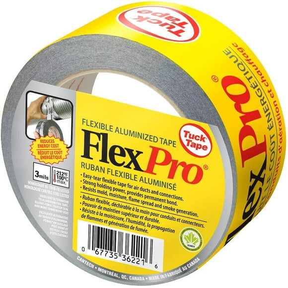 Flexpro Conduit Tape - 48 mm x 50 M, Argent