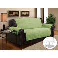 thumbnail image 1 of Home Sweet , Housse de Protection Matelassée de Luxe en Peluche pour Canapé et Meubles (Sauge, Fauteuil), 1 of 2