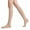 Nude, variant on Women's Open Toe Sheer Graduated Compression Socks Firm Pressure Medical Quality Ladies Knee High Toeless Support Stockings Circulation Hose