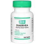 MediNatura BHI, Diarrhea, 100 Tablets (Pack of 4)