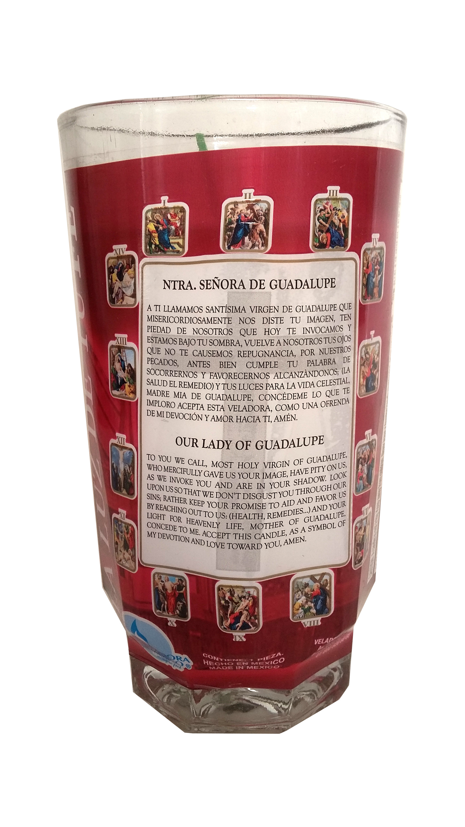 Our Lady of Guadalupe (Ntra, Senora de Guadalupe) Devotional Candle - image 2 of 2