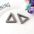 thumbnail image 5 of EHJRE 20pcs Wooden Triangle Charm for Jewelry Making Crafting Ears Drop Charms Gray, 5 of 8