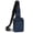 Blue, variant on Sling Bag, Crossbody Bag with Zipper Lock, RFID Blocking & Water Resistant for Men and Women,Black