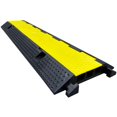 thumbnail image 1 of Electriduct CP-RPS-314 1.2 x 1.4 in. Extreme Rubber Cable Protectors, Yellow & Black, 1 of 1