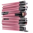 thumbnail image 4 of Set of 20pcs Cosmetic Makeup Brushes Set Powder Foundation Eyeliner Eyeshadow Lip Brush for Beautiful Female (Pink+Black), 4 of 4
