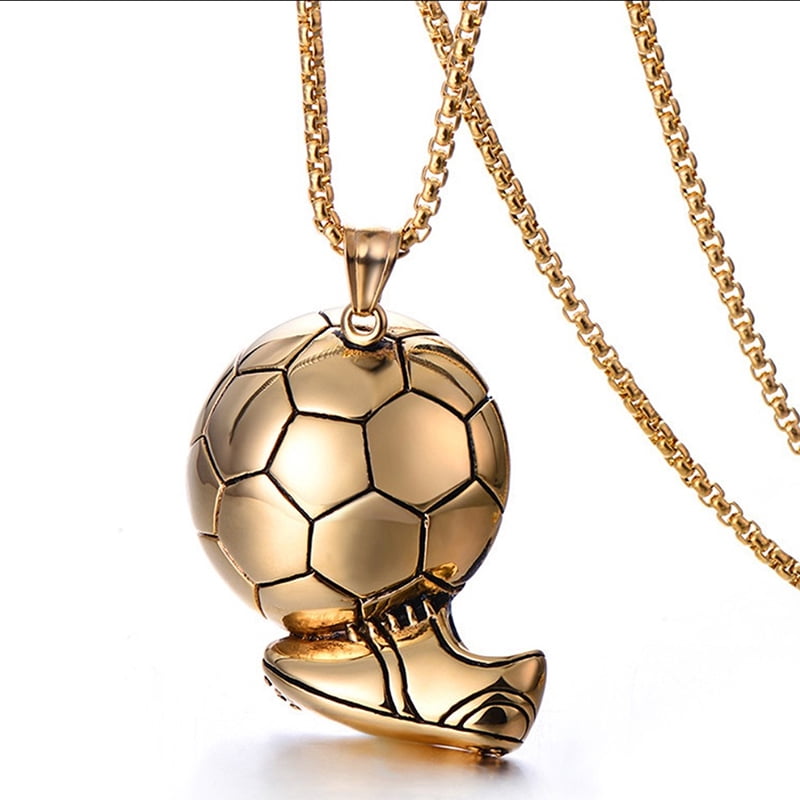 Fashion Football Necklace Soccer Boots 