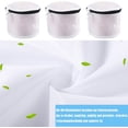 thumbnail image 4 of SHAR 3 Pieces Bra Laundry Bag, Washing Net with Zipper Laundry Net Bags for Washing Machine，16*17cm, 4 of 5