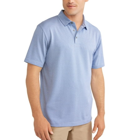 Ben Hogan Mens performance short sleeve textured polo shirt