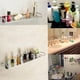 thumbnail image 5 of Estante flotante de malla para cocina, organizador de pared de acero inoxidable de estilo moderno que ofrece soluciones de almacenamiento a prueba de óxido en baños y sanitarios (multiusos), 5 of 7