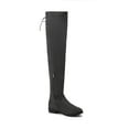 thumbnail image 3 of Women Over The Knee Riding Boots High Shaft Low Block Heel Equestrian Style Tall Boots Comfortable for All Day Wear, 3 of 6