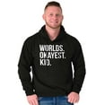 thumbnail image 5 of Worlds Okayest Kid Son Daughter Funny Hoodie Sweatshirt Women Men Brisco Brands S, 5 of 5