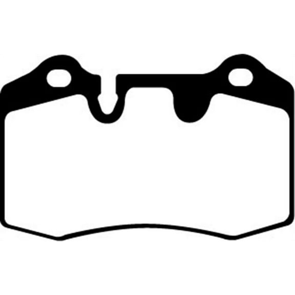 EBC Brakes Yellowstuff 4000 Series Street and Track Brake Pad Set Fits select: 2014-2022 MASERATI GHIBLI, 2007-2022 MASERATI QUATTROPORTE