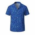 thumbnail image 5 of Titcea Hawaiian Shirts Men Short Sleeve Lapel Stylish Palm Tree Print Shirt Loose Comfort Summer Beach Vacation Tops, M-3XL, 5 of 8