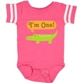 thumbnail image 3 of Inktastic 1st Birthday Alligator Jungle Boys or Girls Baby Bodysuit, 3 of 5
